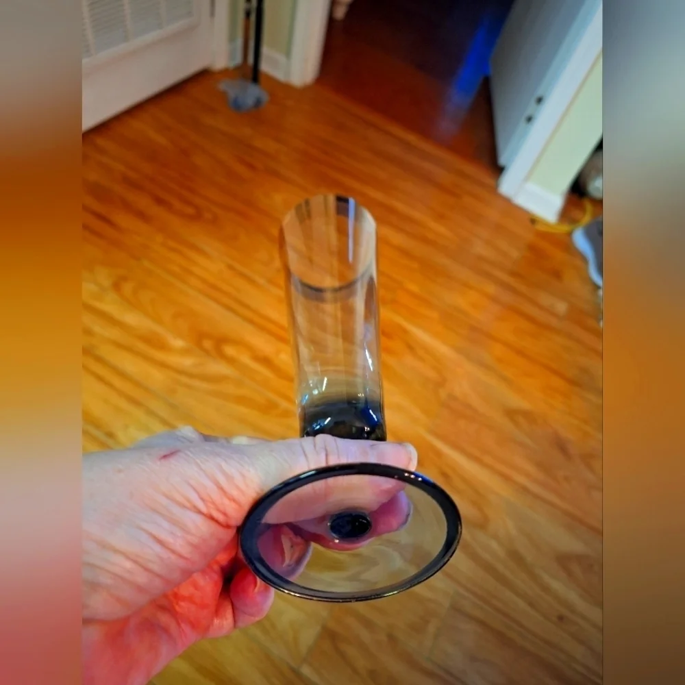 Pilsner rainbow purple glass